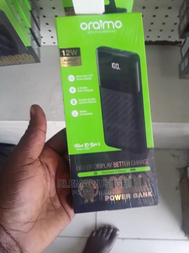 Oraimo Power Bank 10000, 20000 27000 Mah · Photo 1