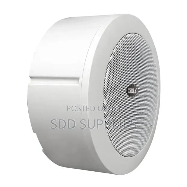 10w Full Range Round Shape Surface Mount Ceiling Speaker · Photo 1