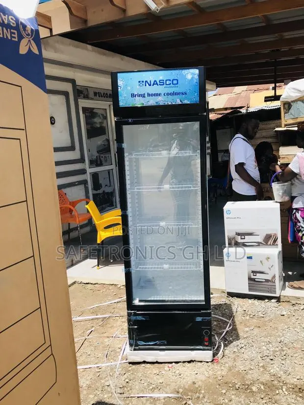 Adjustable Nasco Nas-Fl400-1dr Singledoor Display Fridge · Photo 1