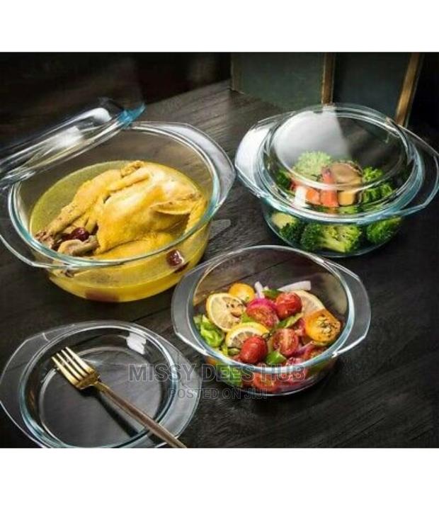 3pcs Glass Bowl Set · Photo 4