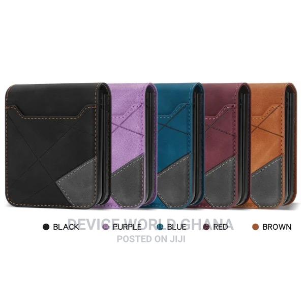 Geo Leather Case for Samsung Z Flip 7 6 5 4 3 · Photo 1