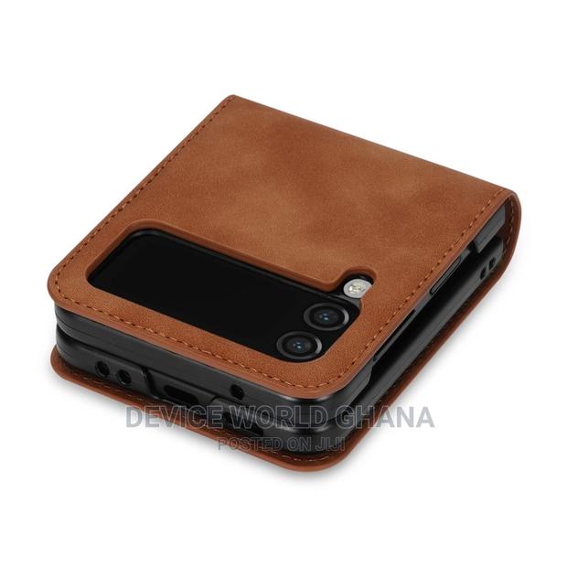 Geo Leather Case for Samsung Z Flip 7 6 5 4 3 · Photo 5