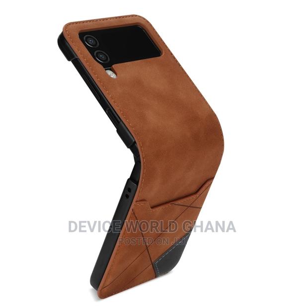 Geo Leather Case for Samsung Z Flip 7 6 5 4 3 · Photo 6