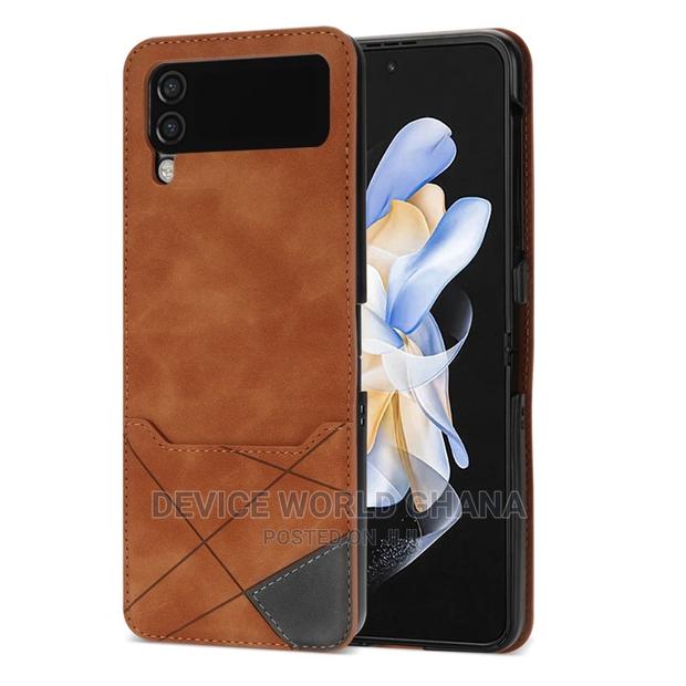 Geo Leather Case for Samsung Z Flip 7 6 5 4 3 · Photo 8