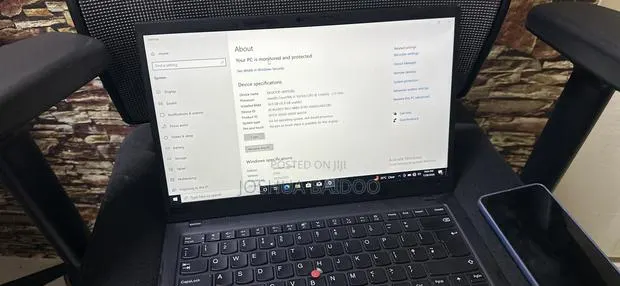 Laptop Lenovo ThinkPad X1 Carbon 16GB Intel Core i5 SSD 256GB · Photo 1