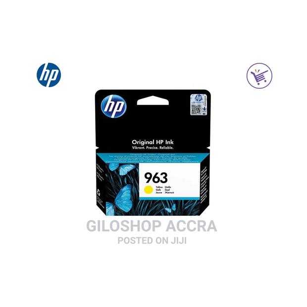 Hp 963 Yellow Original Ink Cartridge 3ja25ae · Photo 1