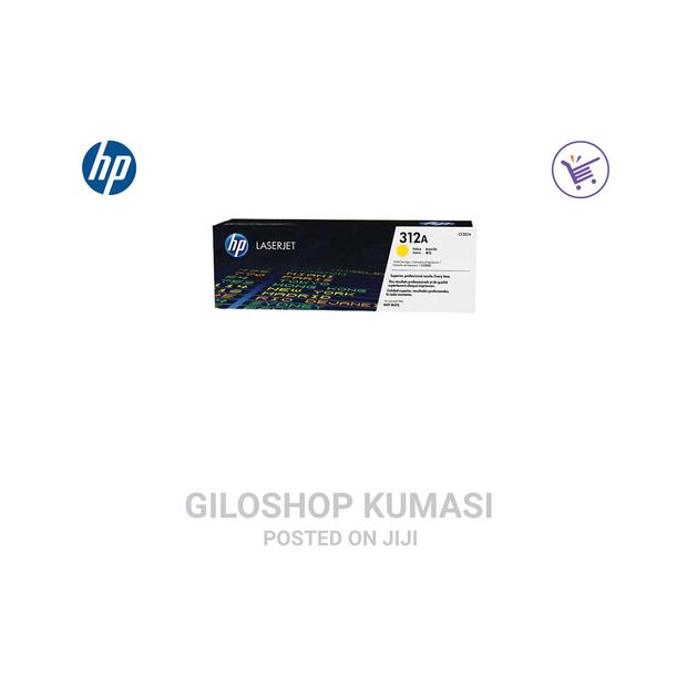 Hp 312a Yellow Original Laserjet Toner Cartridge, Cf382a, · Photo 1