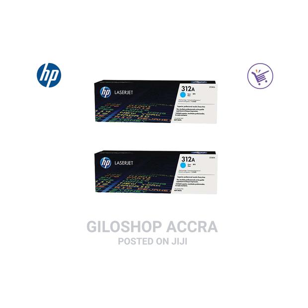 Hp 312a Cyan Original Laserjet Toner Cartridge, Cf381a · Photo 1