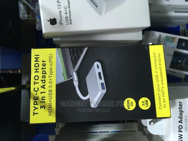 Type C to HDMI 3 in 1 Adapter · Photo 1