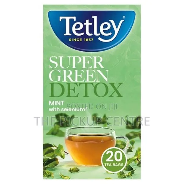 Tetley Super Green Detox Mint 20 Tea Bags Β· Photo 1