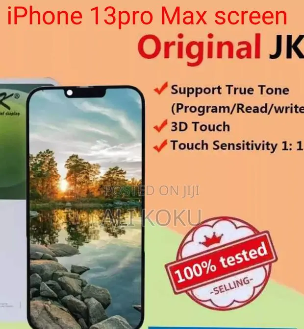 iPhone 13 Pro Max. Screen . Jk Original · Photo 1