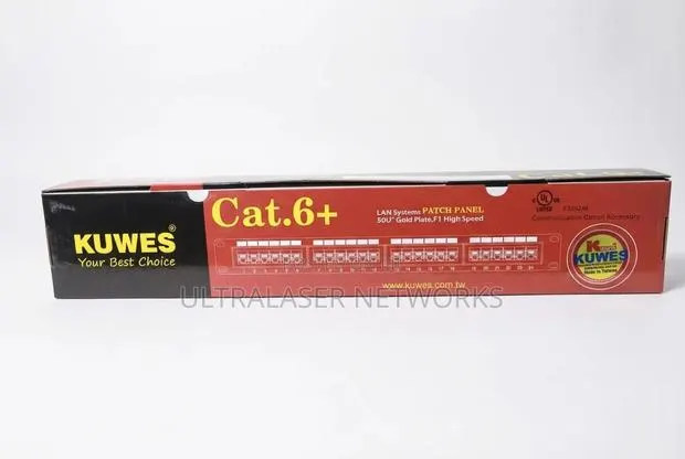 Kuwes Cat.6 Patch Panel 24 Ports · Photo 1