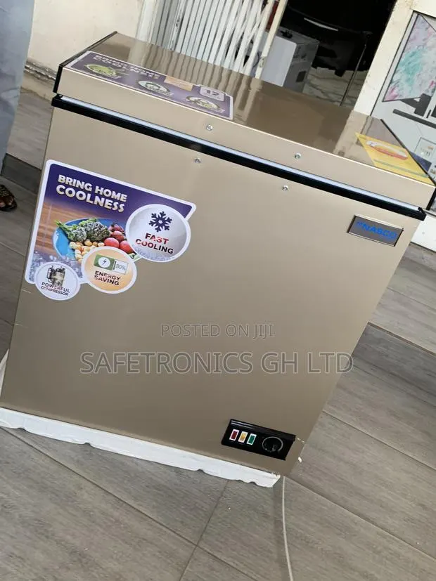 Affordable Gold Nasco 145 LTRS Chest Freezer-Nas-200fl · Photo 1