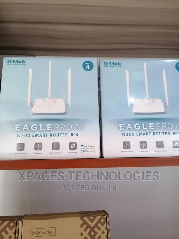 D-Link Wifi Extender R04 N300 Eagle PRO AI Advance Router · Photo 1