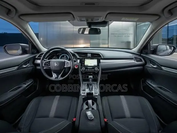 Honda Civic 2017 Black · Photo 1