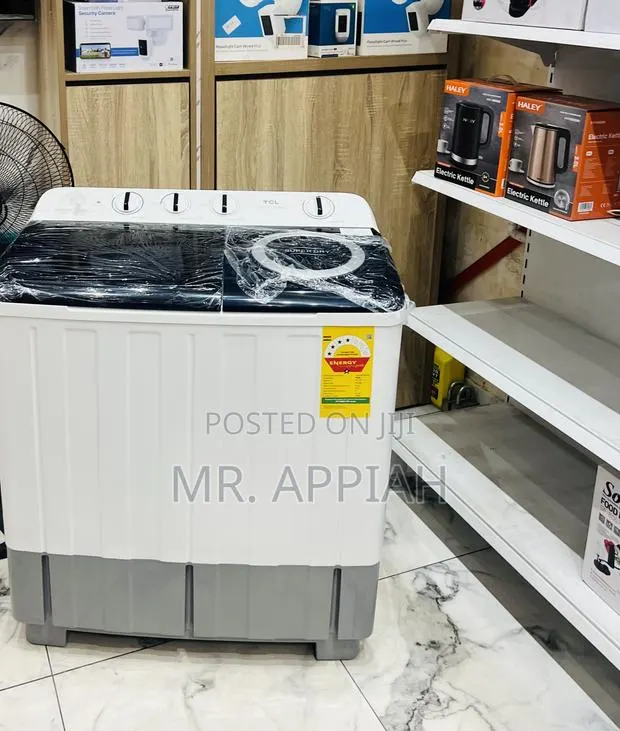 Super Durable TCL 10.5kg Spin Dry Washing Machine(White). · Photo 1