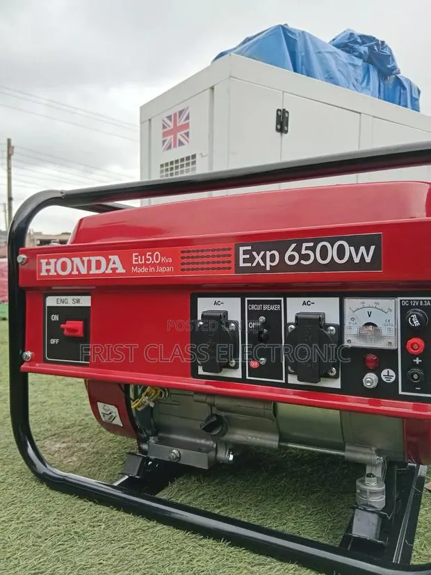 Honda 7.5kVA Generator Original Engine Long Lasting Quality · Photo 1