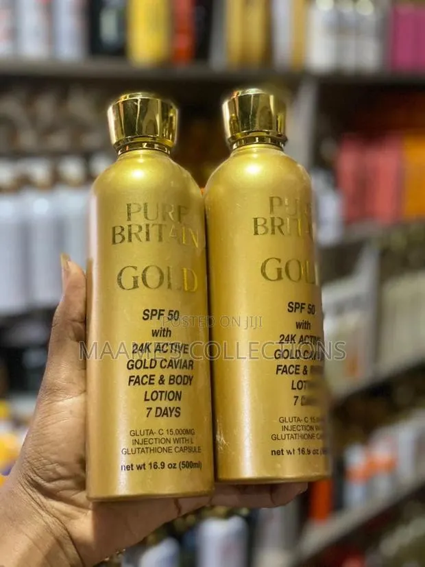 Pure Britain Gold SPF 50 Face Body Lotion · Photo 1