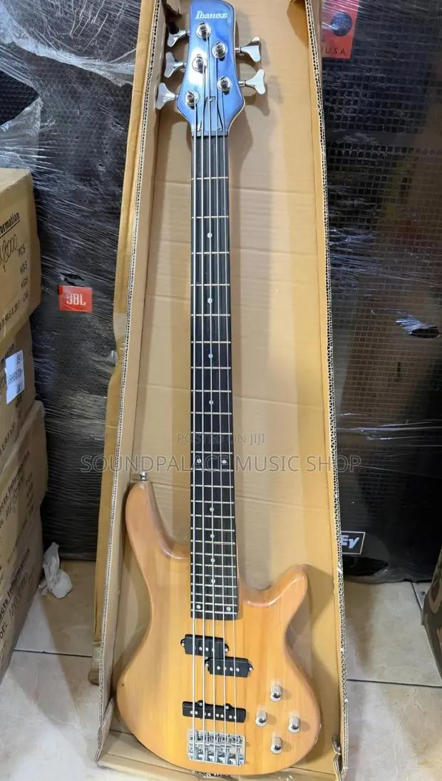5strings Ibanez Passive Bass Guitar · Photo 1