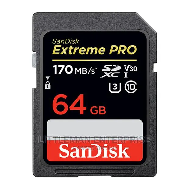SD Card Sandisk Camera SDHC 64GB · Photo 1