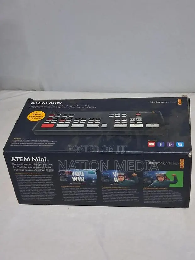 Atem Mini HDMI Switcher Camera TV for Live Streams and Podcast · Photo 1