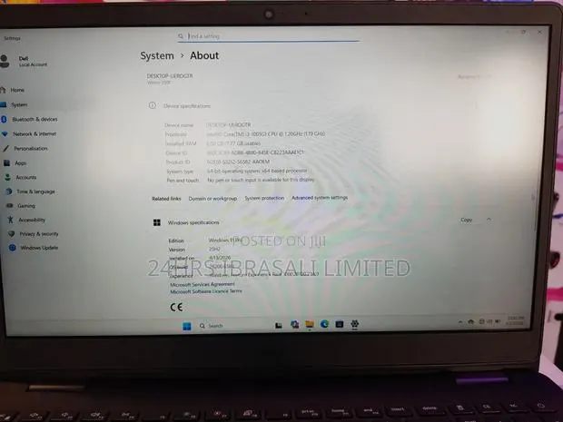 Laptop Dell Vostro 3500 8GB Intel Core i3 SSD 256GB · Photo 1