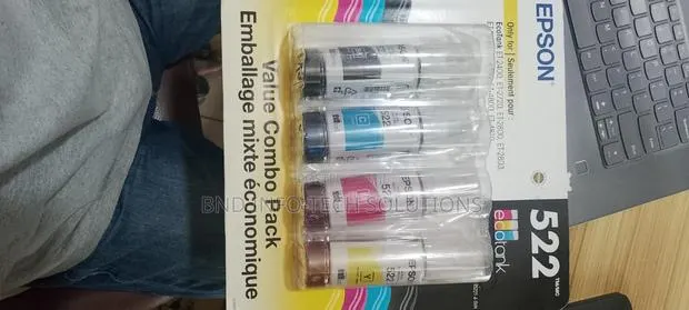 Epson 522 EcoTank Ink Refill Bottles(4 Pack ) · Photo 1