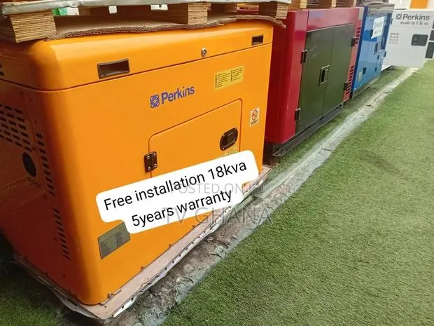Perkins 18kVA Silent Generator – Ideal for Shops, Offices18kva · Photo 1