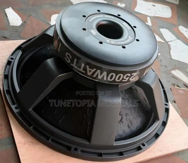 GLS Music/Titanic Usa 2500watt Pair of 18inches Naked Speakers · Photo 1