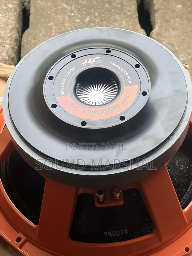 Jac Pd1880 3500watt Pair of 18inches Naked Speakers · Photo 1
