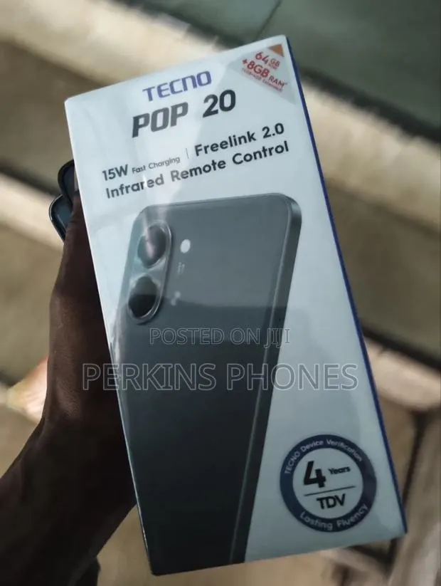 New Tecno Pop 20 64 GB Black · Photo 1