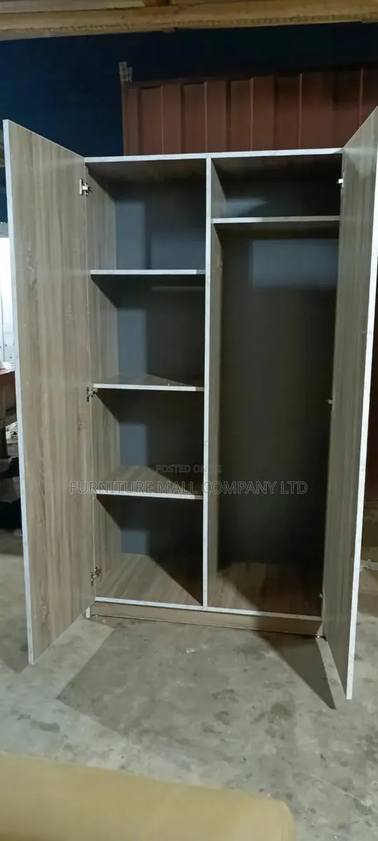Lovely Double Door Wardrobe. Solid Wood Qualify . Free Delivery · Photo 1