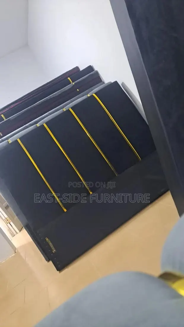 Double Bed Frame Suede Fabric · Photo 4