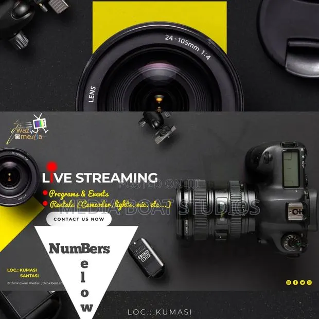Event Streaming / Event Coverage / Gadgets Rental · Photo 1