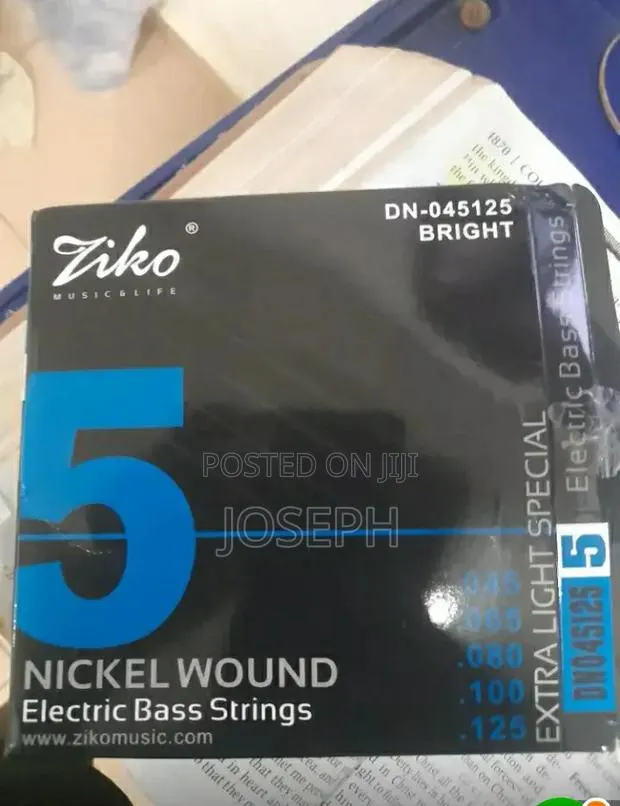5 Bass Strings High Quality · Photo 1