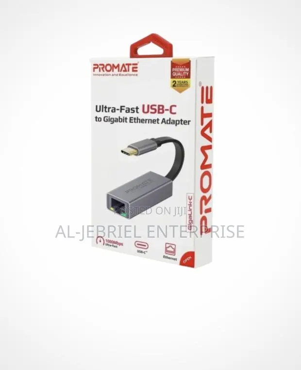 Promate USB-C to RJ45 Ethernet Adapter · Photo 1