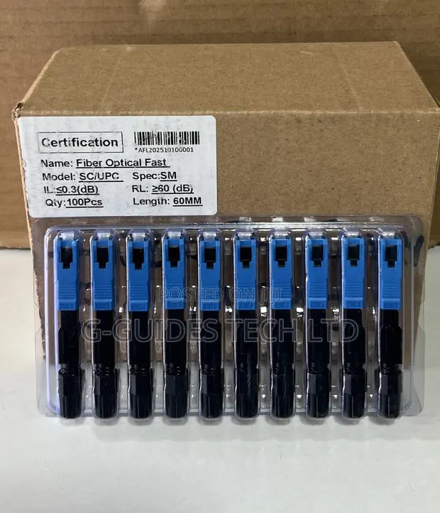Sc/Upc Single Mode Fiber Optic Fast Connectors, Sc/Upc Fast Connector · Photo 1