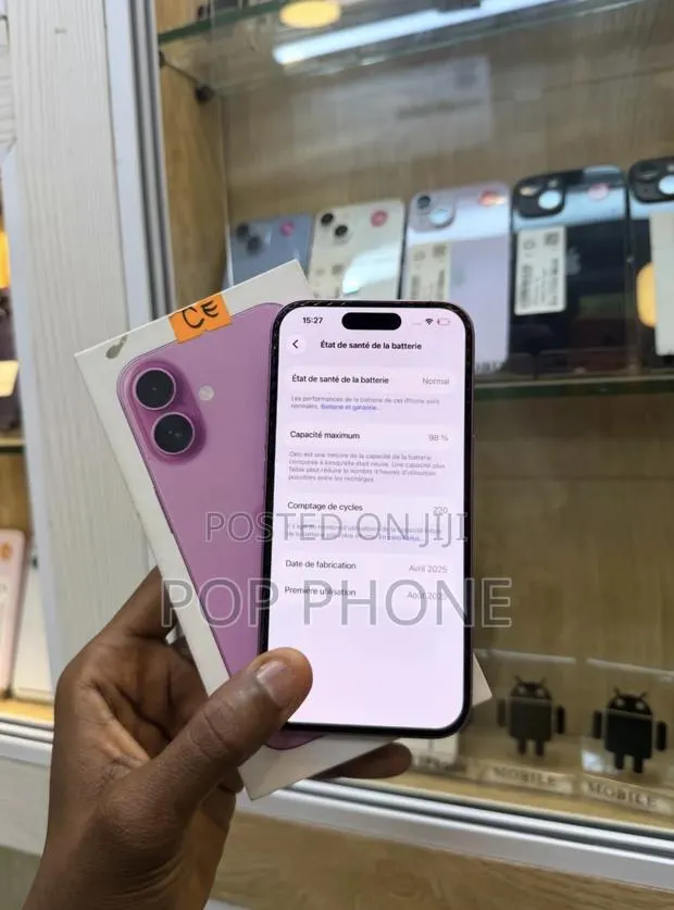Apple iPhone 16 Plus 256 GB Pink · Photo 1