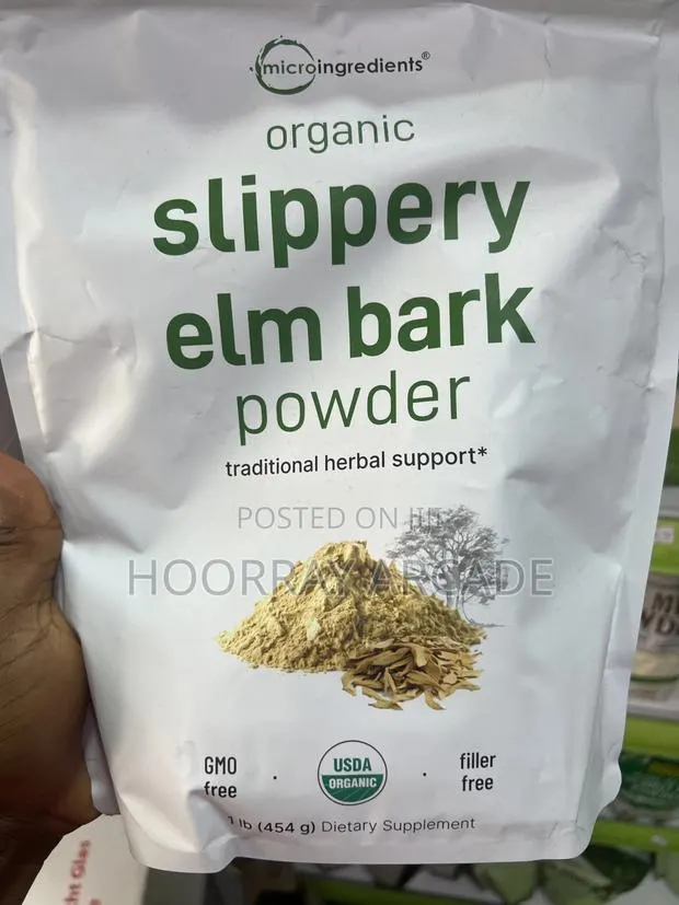 Organic Slippery Elm Bark Powder - 454g ❗Delivery Only❗ · Photo 1