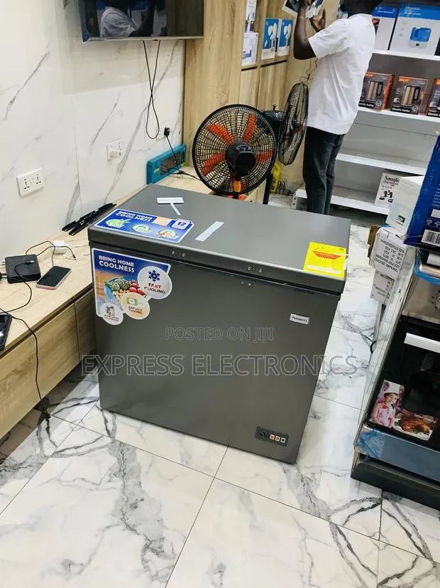 Amazing New Chest Grey Single Door Nas- 195l Nasco Freezer · Photo 1