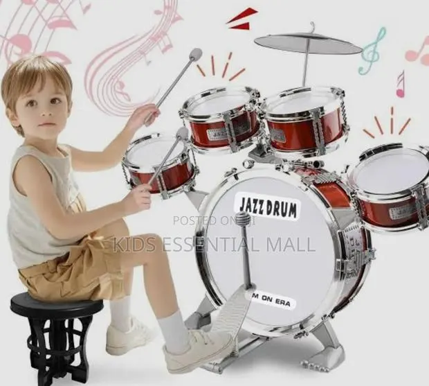 5 Pieces Jazz Drum Set for Kids · Photo 1