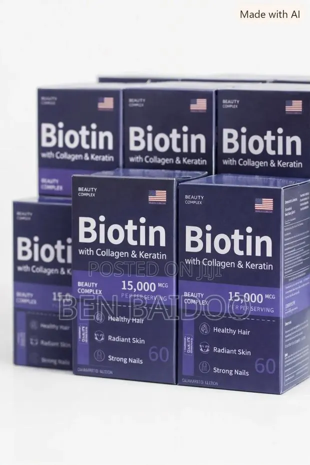 Biotin Hair Growth Vitamins (Best Results) · Photo 1
