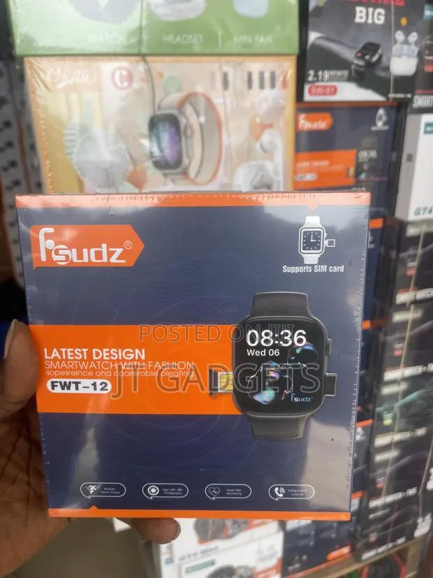Fsudz FWT-12 — Latest Design Smart Watch With SIM Support · Photo 1