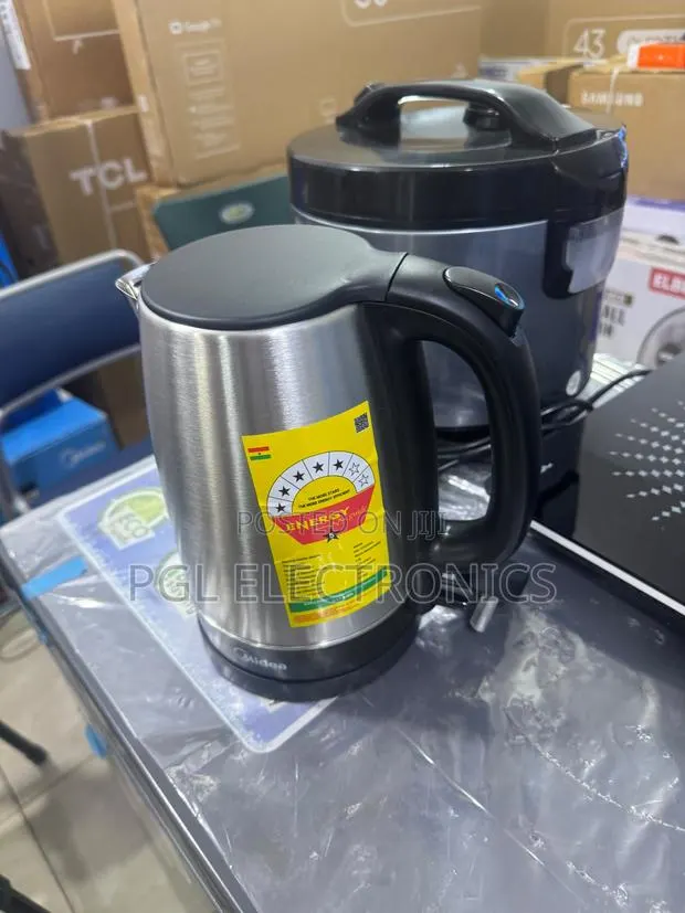 Midea 2200watt Stainless Steel 1.7l Electric Kettle · Photo 1