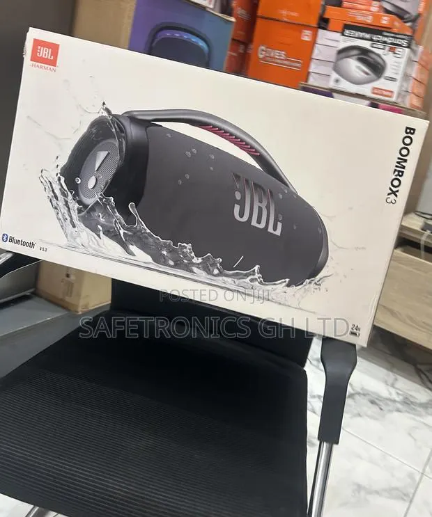 Try Out Massive Boombox 3 Bluetooth JBL Wireless (Black) Speaker • · Photo 1