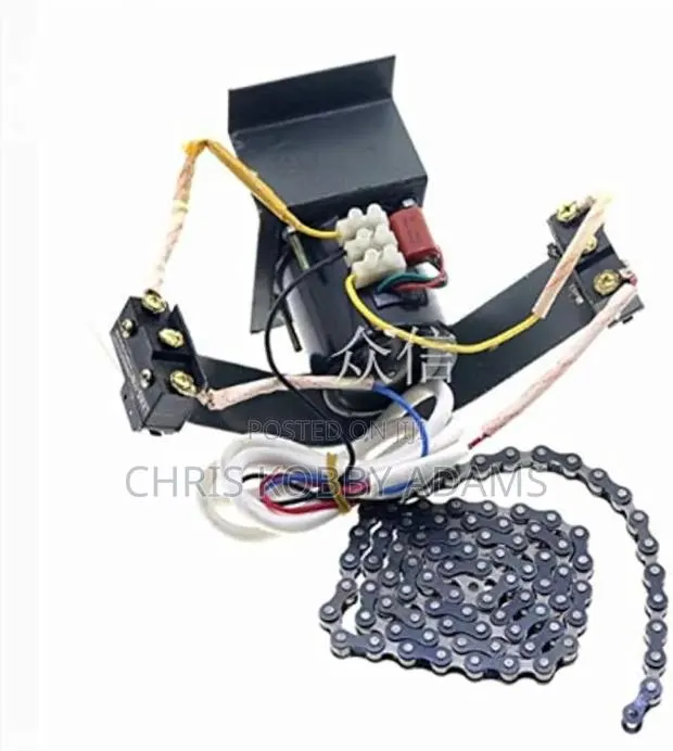 Complete Automatic Turning System – Chain + 220v Motor! · Photo 1