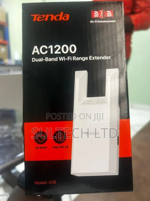 Tenda A18 AC1200 Dual-Band Wi-Fi Range Extender · Photo 1