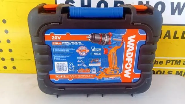 Compact Brushless Cordless Impact Drill Wadfow · Photo 1