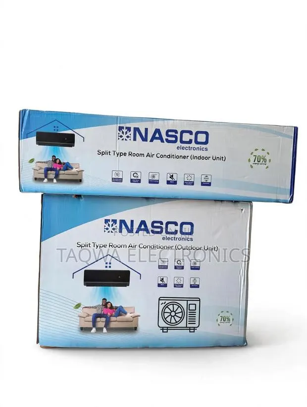 Shop the Nasco Black 1.5hp Air Conditioner · Photo 1