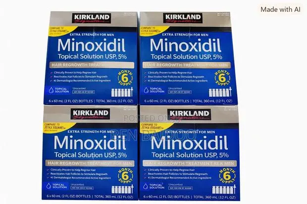 Kirkland Minoxidil Pack (Hair Nourishing Oil) · Photo 1